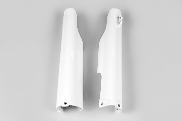 Fork Slider Protectors white for Yamaha YZ 125 - YZ 250 - YZ 250 F - WR 250 F - YZ 450 F - WR 450 F - WR 125 - WR 250